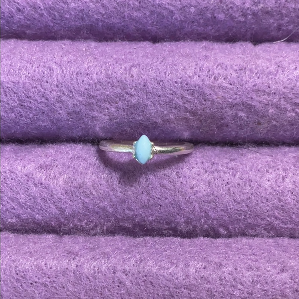 simple blue ring